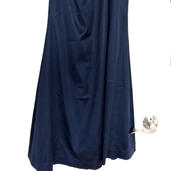 Formal Floor Length Dark Blue Dress - Picture 2 of 2